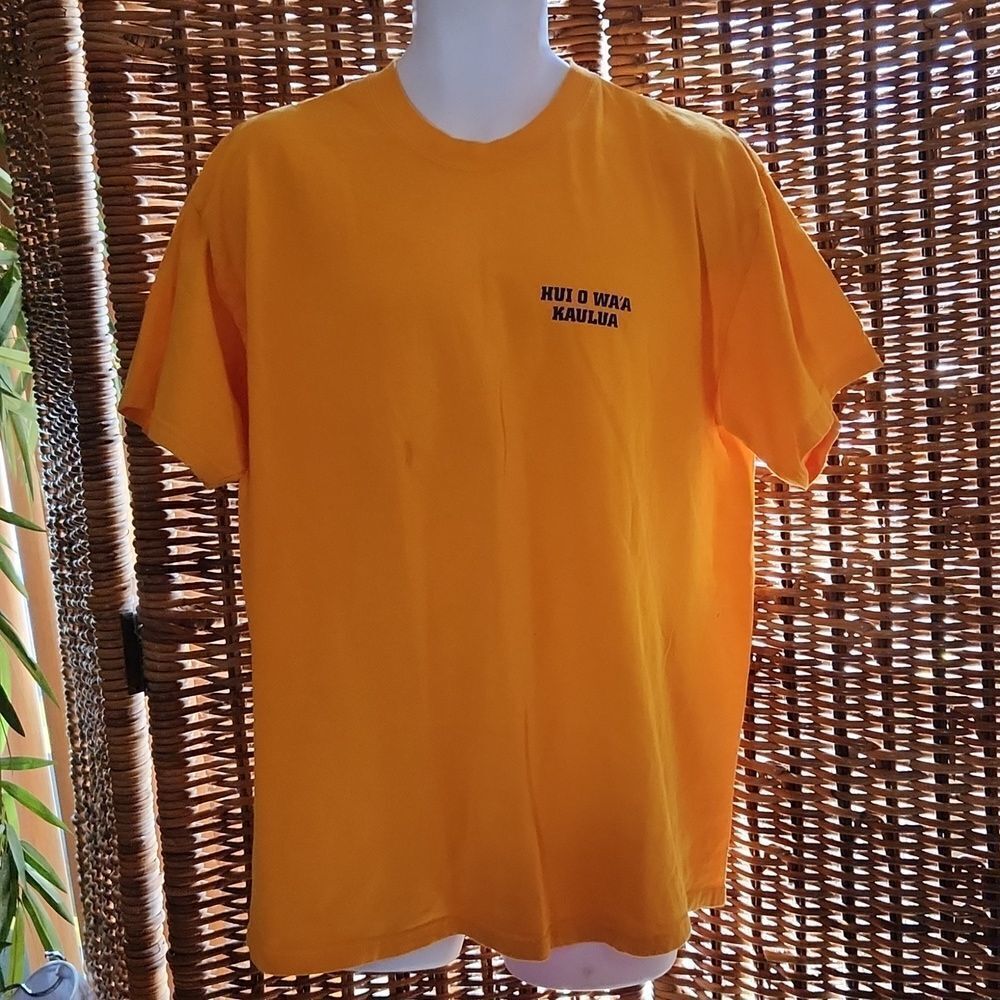 Hui O Wa'a Kaulua Double Hull Canoe Lahaina T-shirt XL